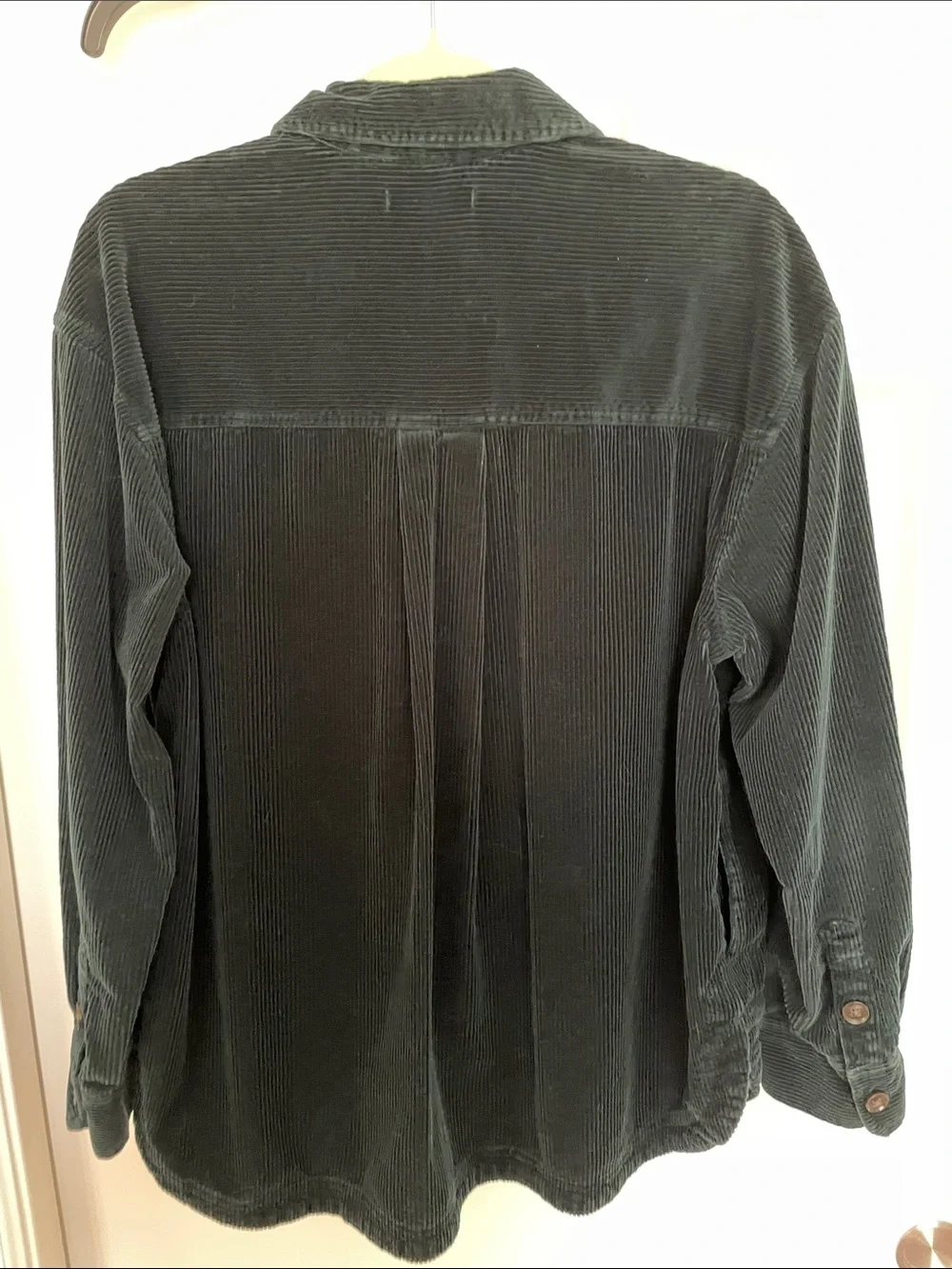Madewell Kentwood Ancient Forest Corduroy Jacket Shirt Medium Button Up Pockets - Picture 10 of 15